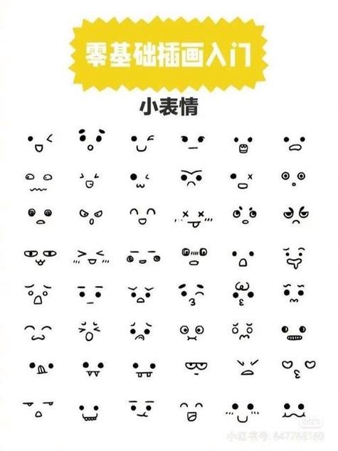 簡筆畫表情可用