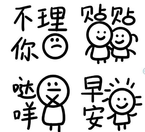 簡筆畫表情 簡筆畫表情包大全可愛