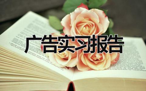 廣告實習(xí)報告 廣告實習(xí)報告 (19篇）
