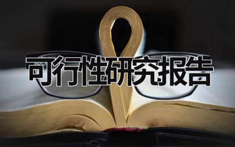 可行性研究報告 可行性研究報告編制費收費標準 (15篇）