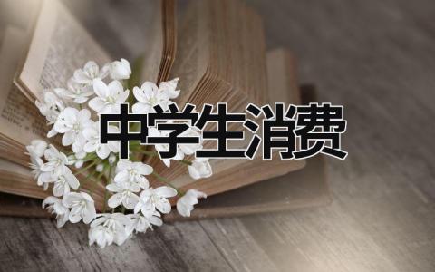 中學(xué)生消費(fèi) 中學(xué)生消費(fèi)觀研究報(bào)告 (14篇）