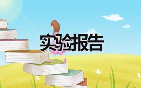 實驗報告  (18篇）