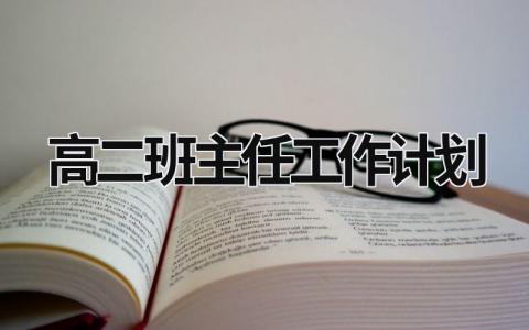 高二班主任工作計(jì)劃 高二班主任工作計(jì)劃指導(dǎo)思想 (20篇）