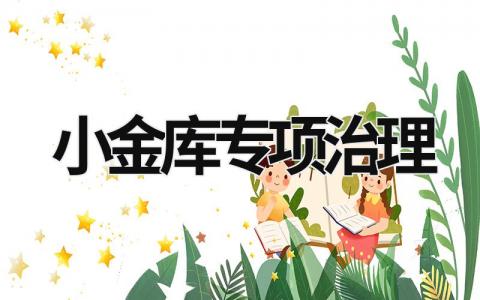 小金庫專項治理 小金庫專項治理工作報告 (5篇）