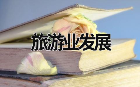 旅游業發展 旅游業發展現狀分析 (12篇）