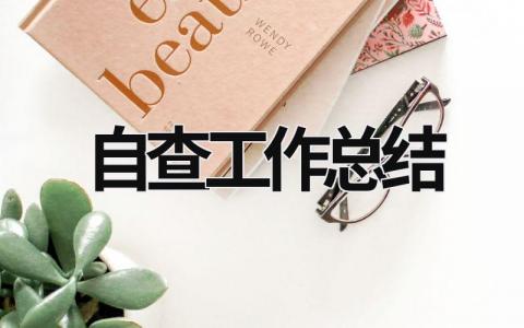 自查工作總結 安全工作自檢自查工作總結 (15篇）