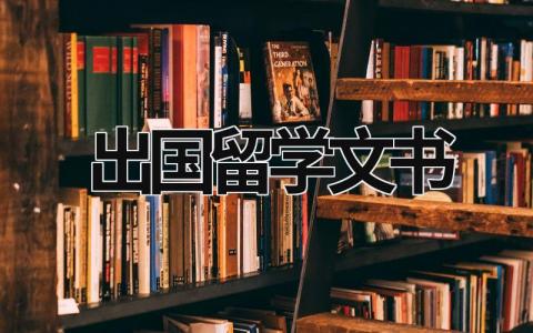 出國留學(xué)文書 出國留學(xué)文書寫作英文簡歷CV推薦信RL個(gè)人陳述PS (19篇）