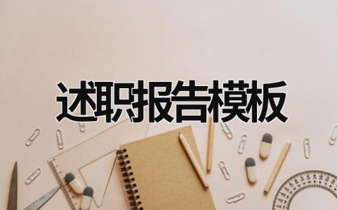 述職報告模板 個人工作述職報告模板 (19篇）