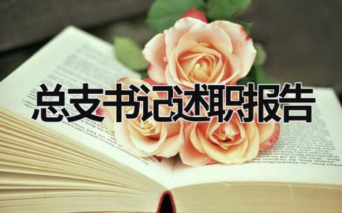 總支書記述職報告 總支書記述職報告2023年ppt (15篇）