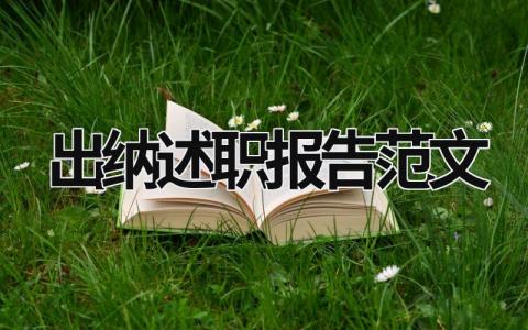 出納述職報告范文 出納述職報告2020年最新 (17篇）