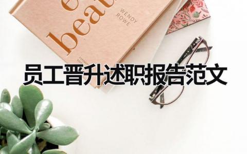 員工晉升述職報告范文 員工晉升述職評審演講ppt (15篇）