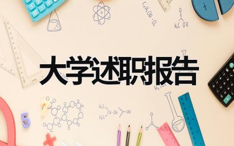 大學述職報告 大學述職報告團支書 (19篇）