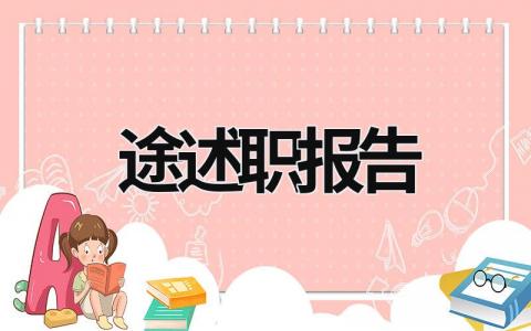 途述職報告  (17篇）