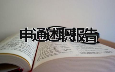 申通述職報告 申通快遞個人工作總結 (21篇）