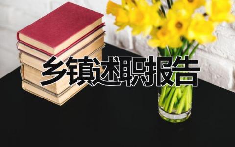 2023年鄉鎮述職報告 鄉鎮 述職報告 (17篇）