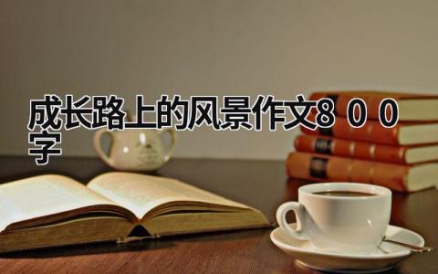 成長路上的風景作文800字